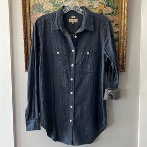 Loft Softened Shirt. EUC. Size S